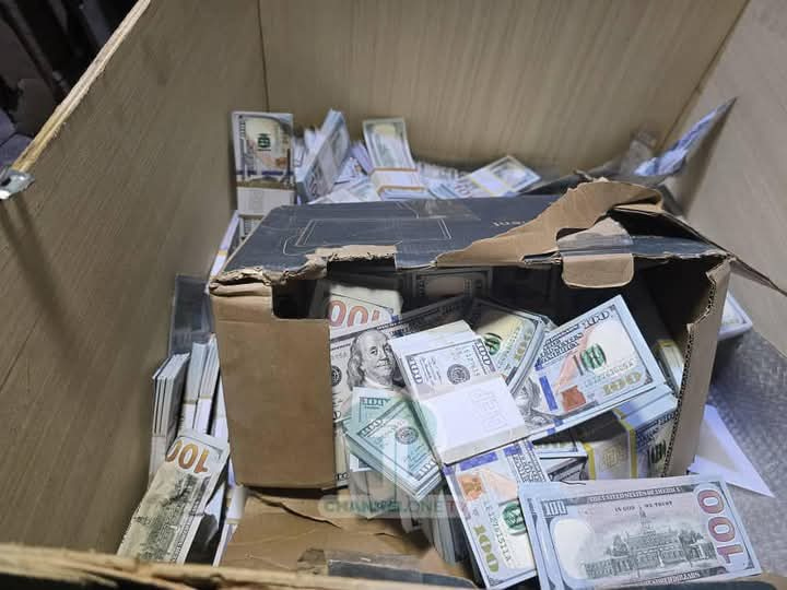 National Security Uncovers Stash of US Dollars, Gold Bars, and Counterfeit Currency in Warehouse Raid