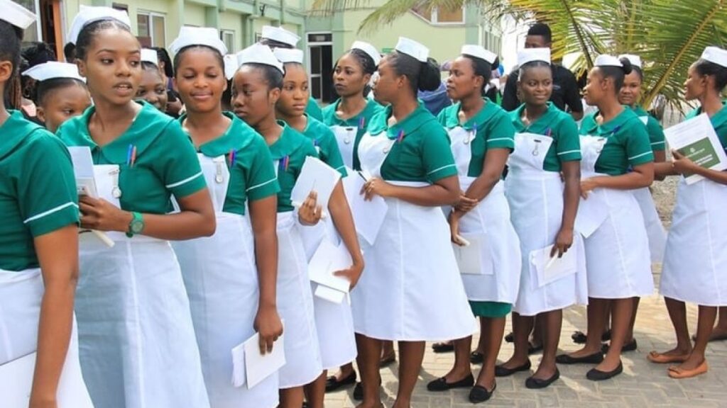 Nurses in Ghana