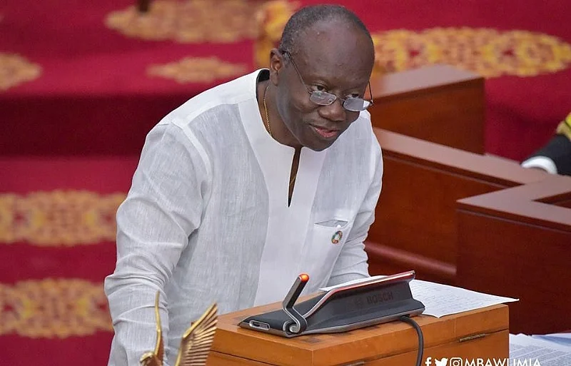 finance minister ofori atta in parliament