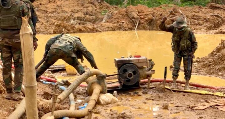 56 Illegal miners arrested at Tarkwa-Nsuaem