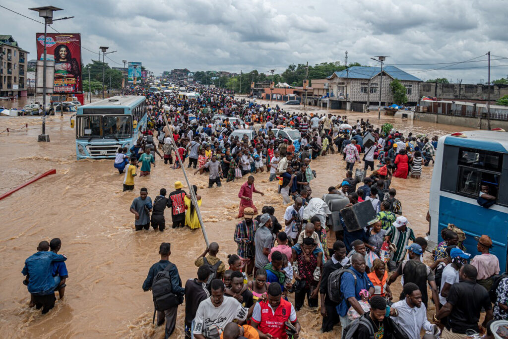 Flooding in DR Congo’s Kinshasa leave dozens of deaths, destroy homes