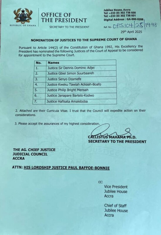 Press for Justice nomminee