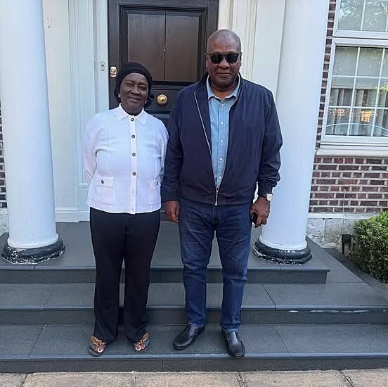Vice President Jane Naana Set to Return to Ghana Next Week After Full Recovery.