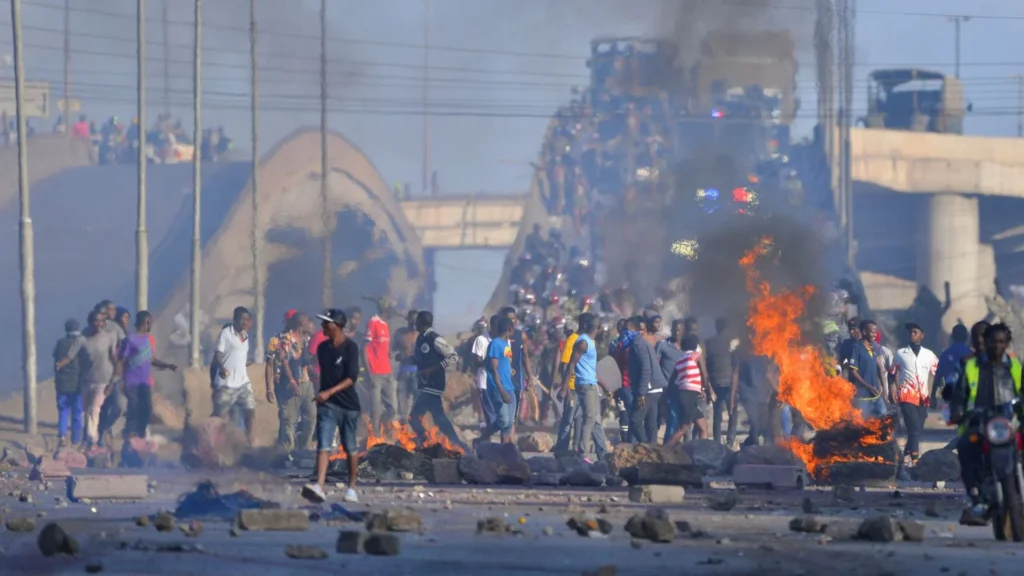 Kenya Ptotest turns Violent