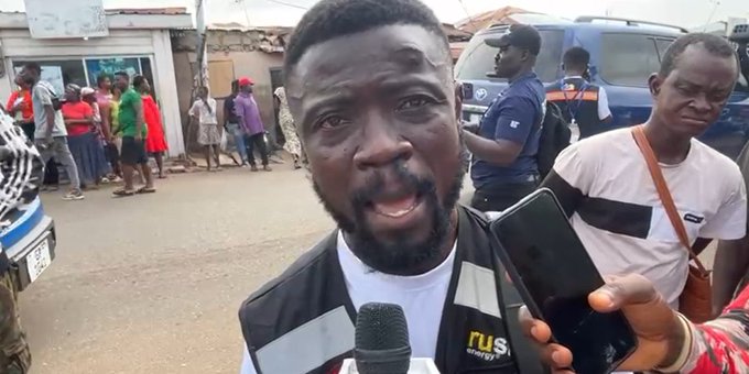 GHOne TV reporter