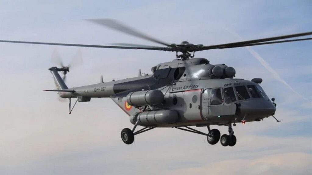 Ghana Armed Forces helicopter Z-9